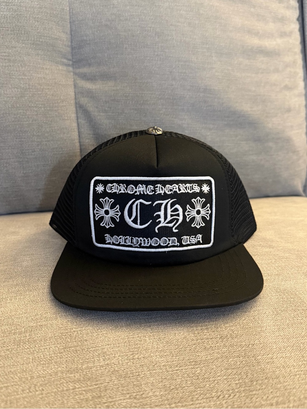 Chrome Hearts CH Hollywood Trucker Hat